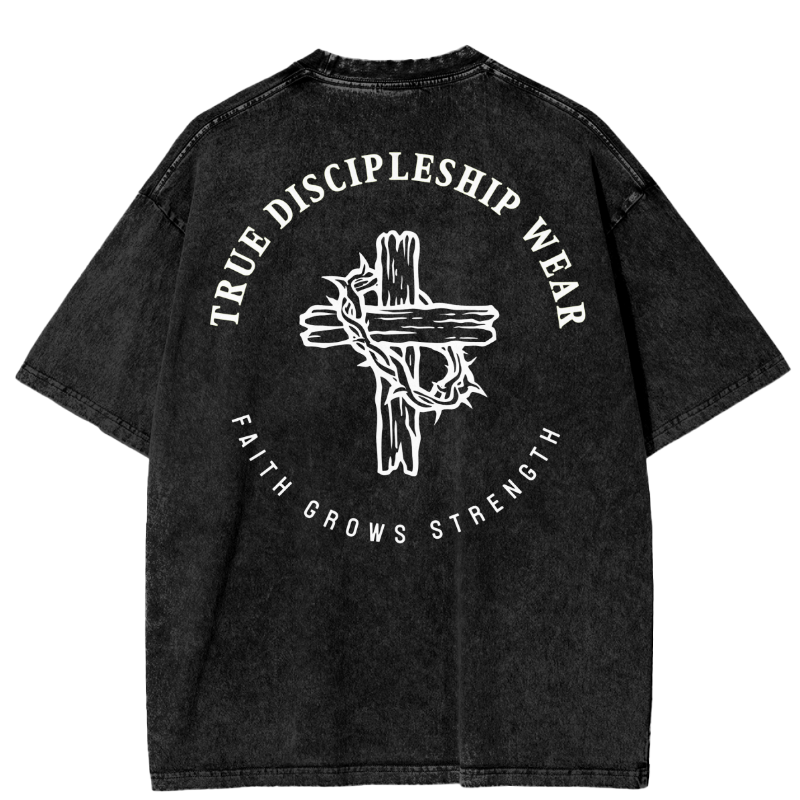 True Discipleship Wear Breathable Oversized Short Sleeve T-Shirt