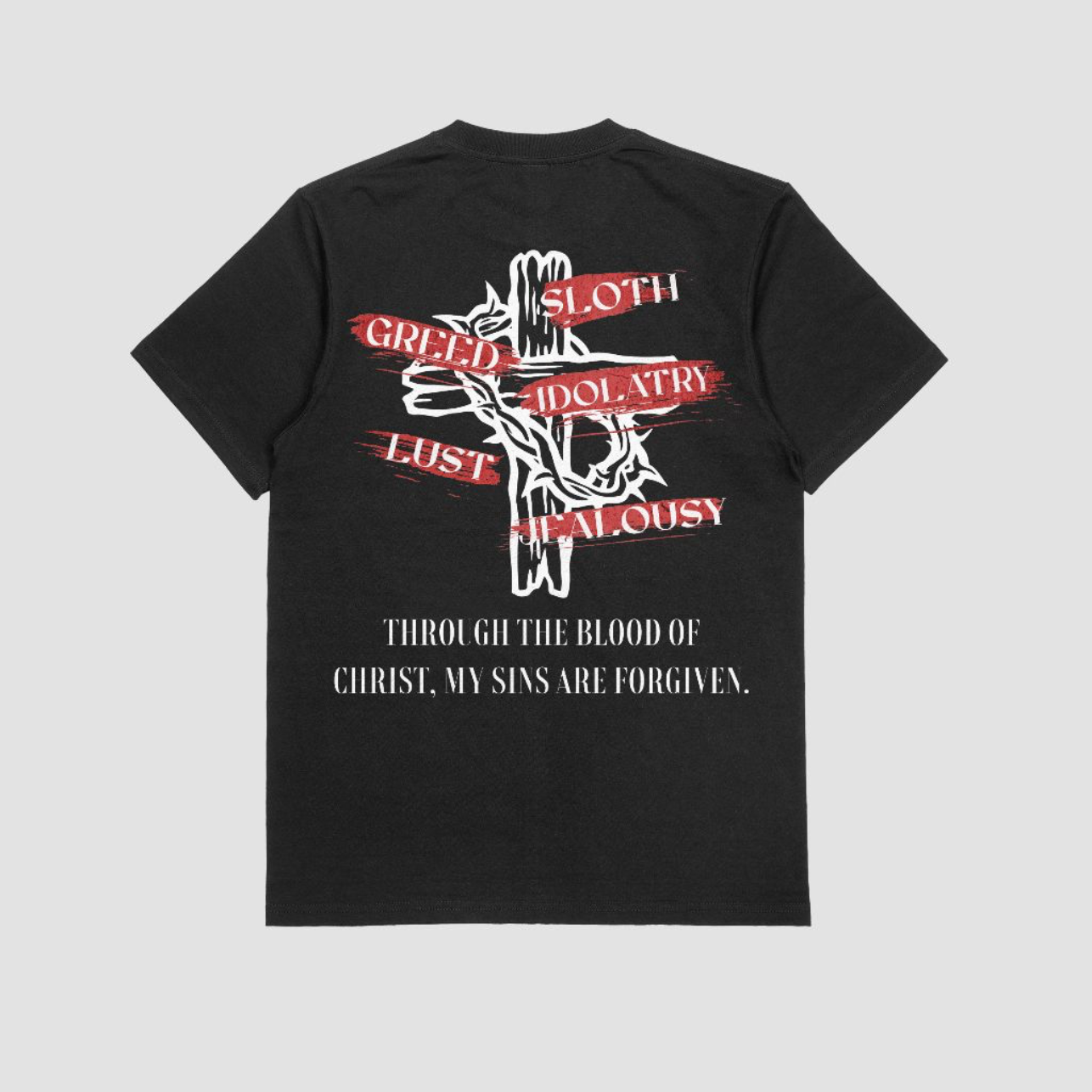 Forgiven Sins DVCA Oversized Washed T-Shirt